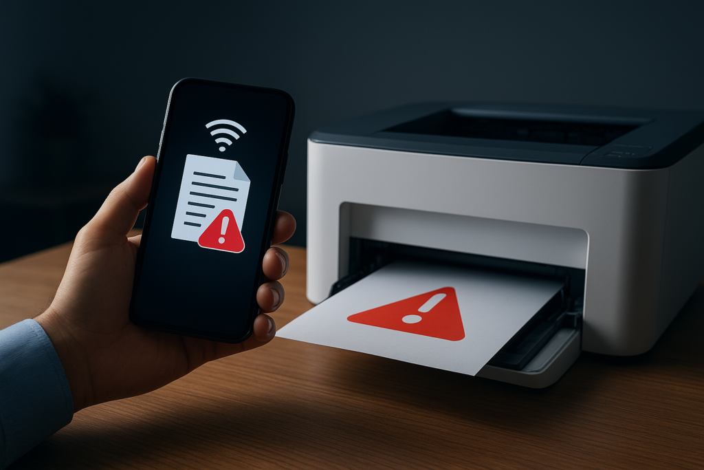 UNSECURED MOBILE PRINTING