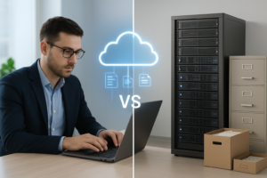cloud vs on-premise document management